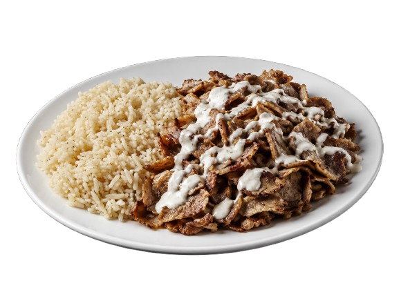 Plato Kebab con Arroz